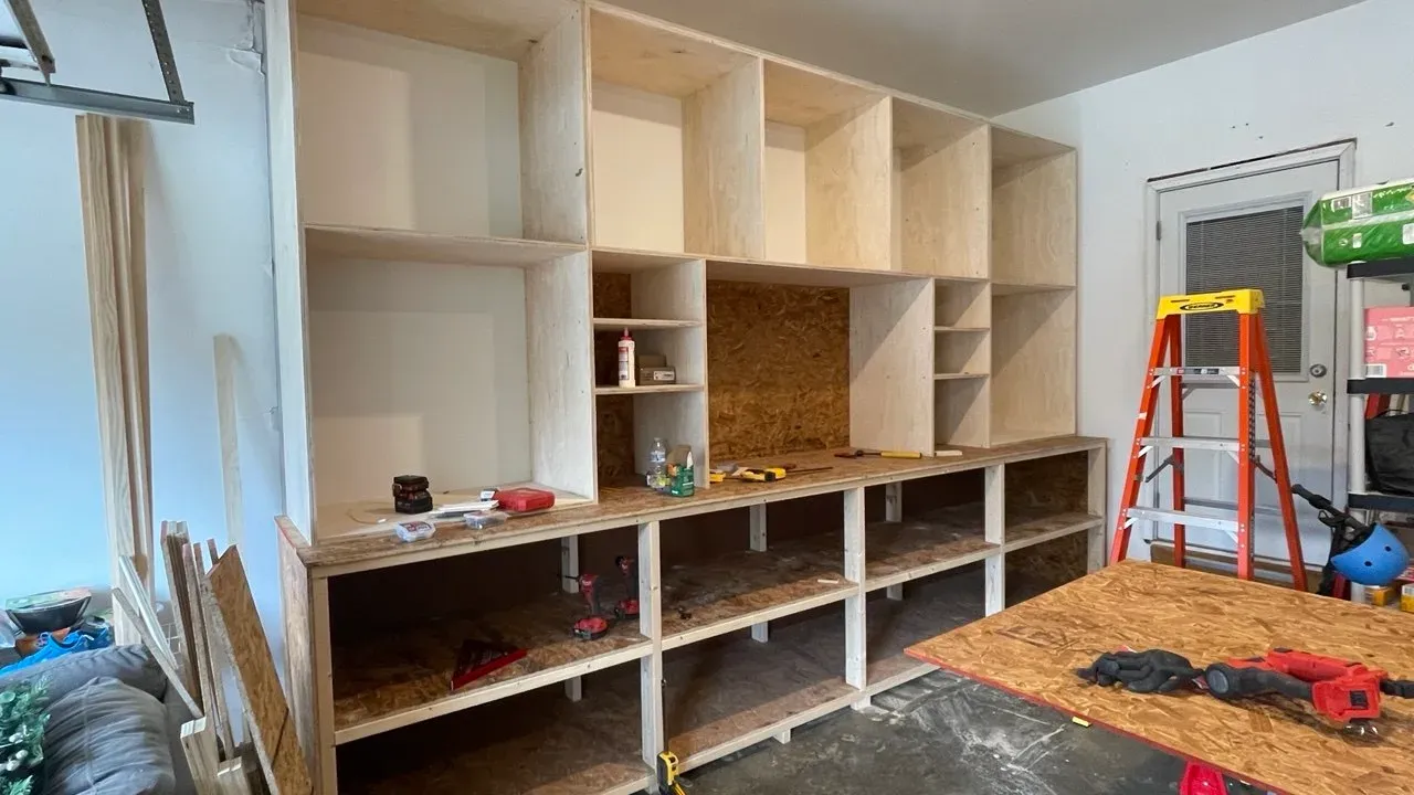 Garage Storage Cabinets starting-condition view