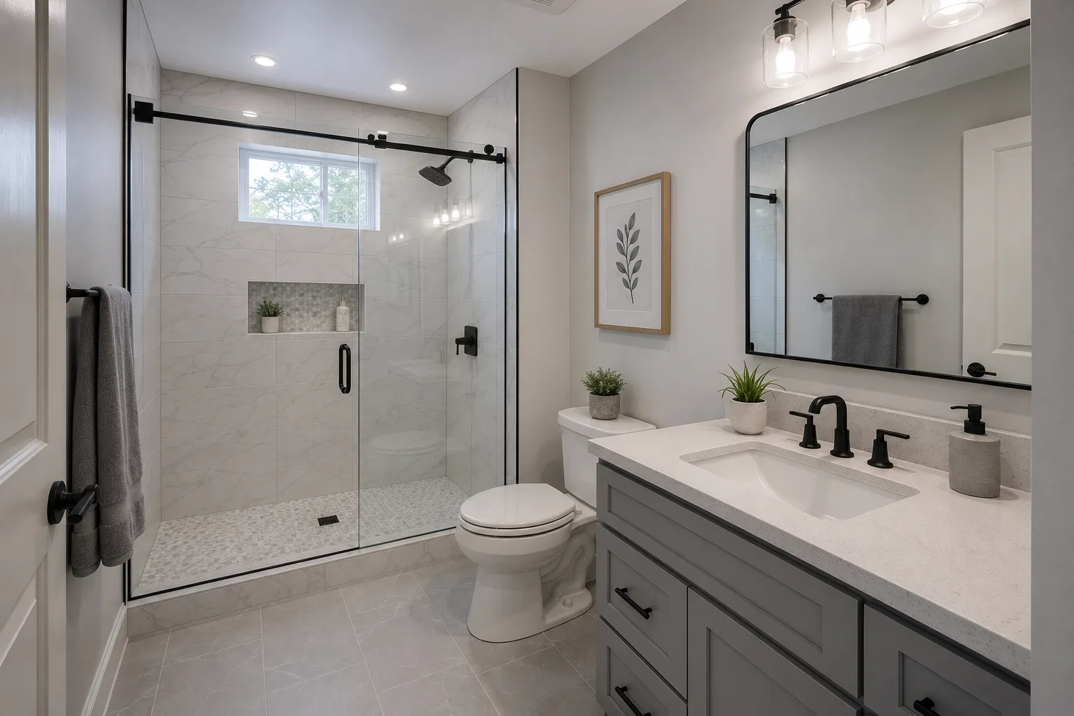 Bathroom Remodeling design and craftsmanship visual